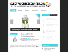 Tablet Screenshot of electriccheesegrater.org